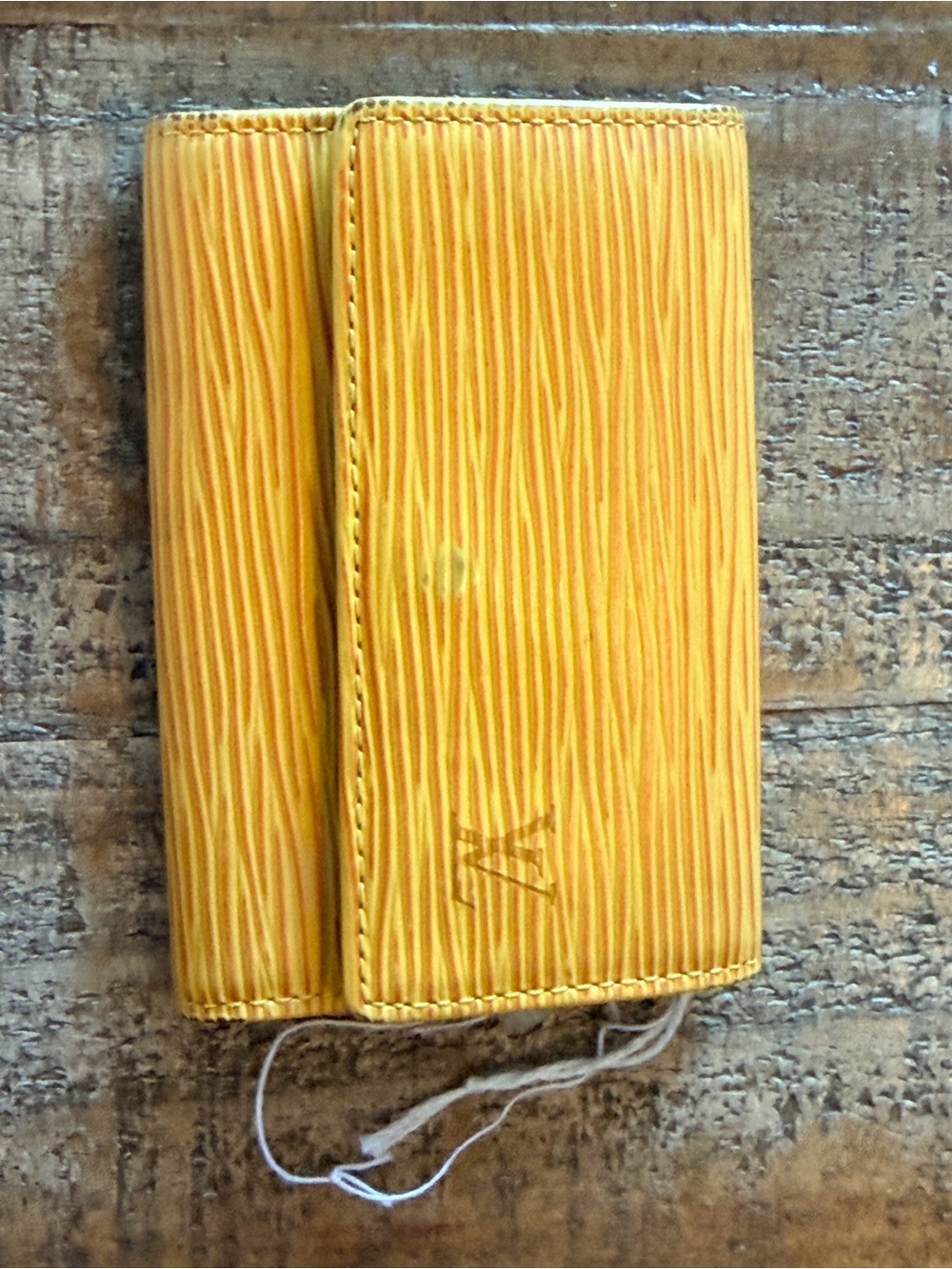 Louis Vuitton Epi Leather Key Case in Vibrant Yellow